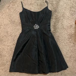 Vintage Lazaro Black Cocktail Dress 10